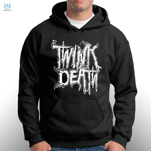 Rock Your Style With Our Hilarious Twink Death Metal Tee fashionwaveus 1 2