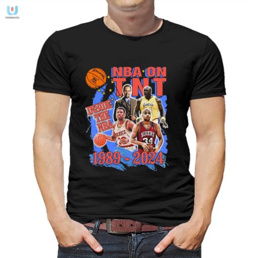 Funny Retro Nba On Tnt Shirt 19892024 Limited Edition fashionwaveus 1