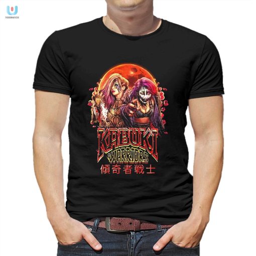 Wear The Blood Moon Kabuki Warriors Tee For Laughs fashionwaveus 1