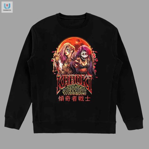 Wear The Blood Moon Kabuki Warriors Tee For Laughs fashionwaveus 1 3