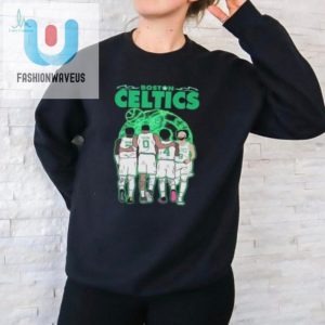 Celtics Quad Squad Tee Holiday Tatum Brown White Attack fashionwaveus 1 1