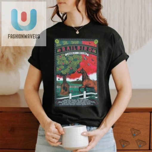 Get Railbirdtastic Hilarious 2024 Lexington Poster Tee fashionwaveus 1 3