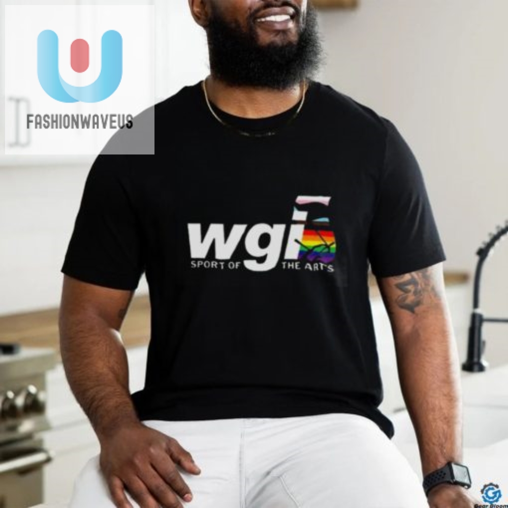 Quirky  Proud Wgi Pride Month Tee With A Comical Twist