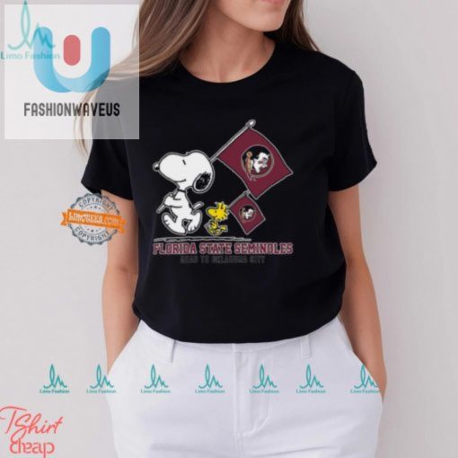 Snoopy Fsu Flag Shirt The Funniest Road To Okc Gear fashionwaveus 1 1