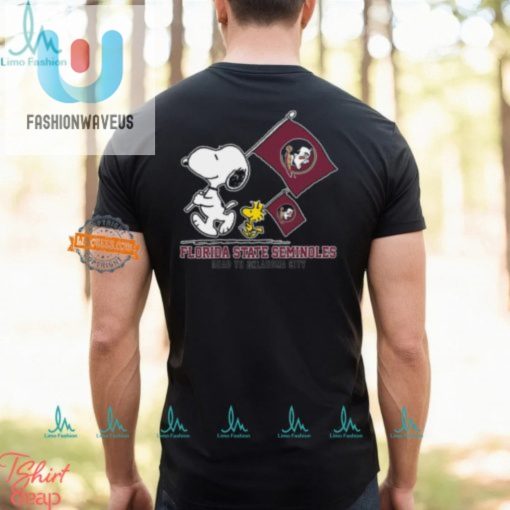 Snoopy Fsu Flag Shirt The Funniest Road To Okc Gear fashionwaveus 1 3