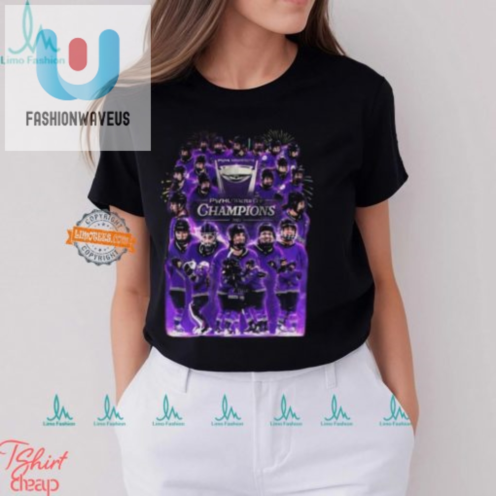 Get Your Lolz Pwhl Champs 2024 Tee  Score In Style