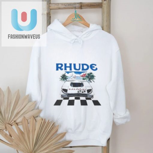 Get Rhude With A Race Car Shirt Speed Meets Sass fashionwaveus 1 1