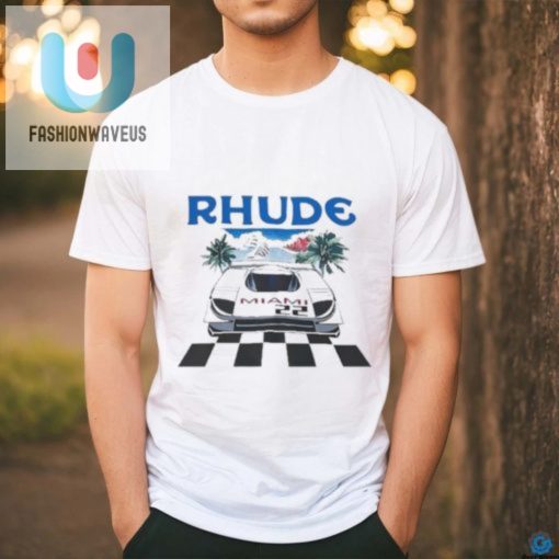 Get Rhude With A Race Car Shirt Speed Meets Sass fashionwaveus 1 3