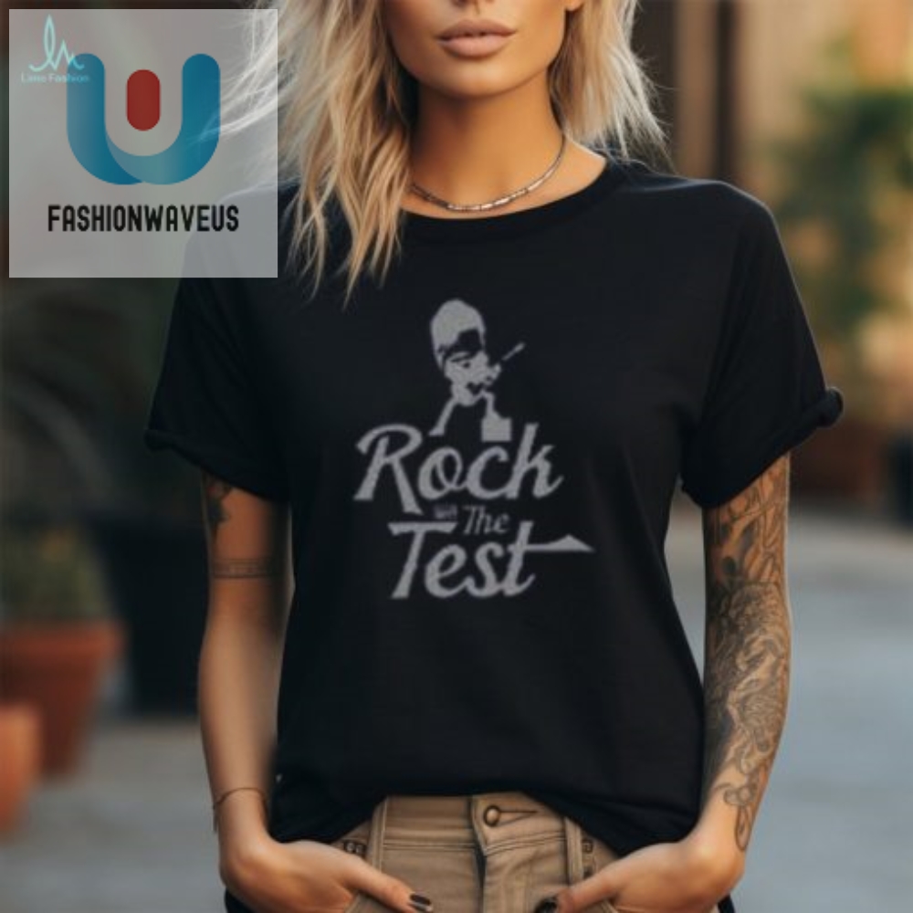 Rock The Test Rocker Mens Tee  Ace Exams In Style