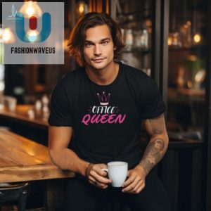 Funny Office Queen Unisex Crewneck Shirt For Office Managers fashionwaveus 1 2