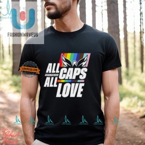 Pride 2024 Hilarious All Caps All Love Shirt fashionwaveus 1