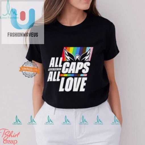 Pride 2024 Hilarious All Caps All Love Shirt fashionwaveus 1 3