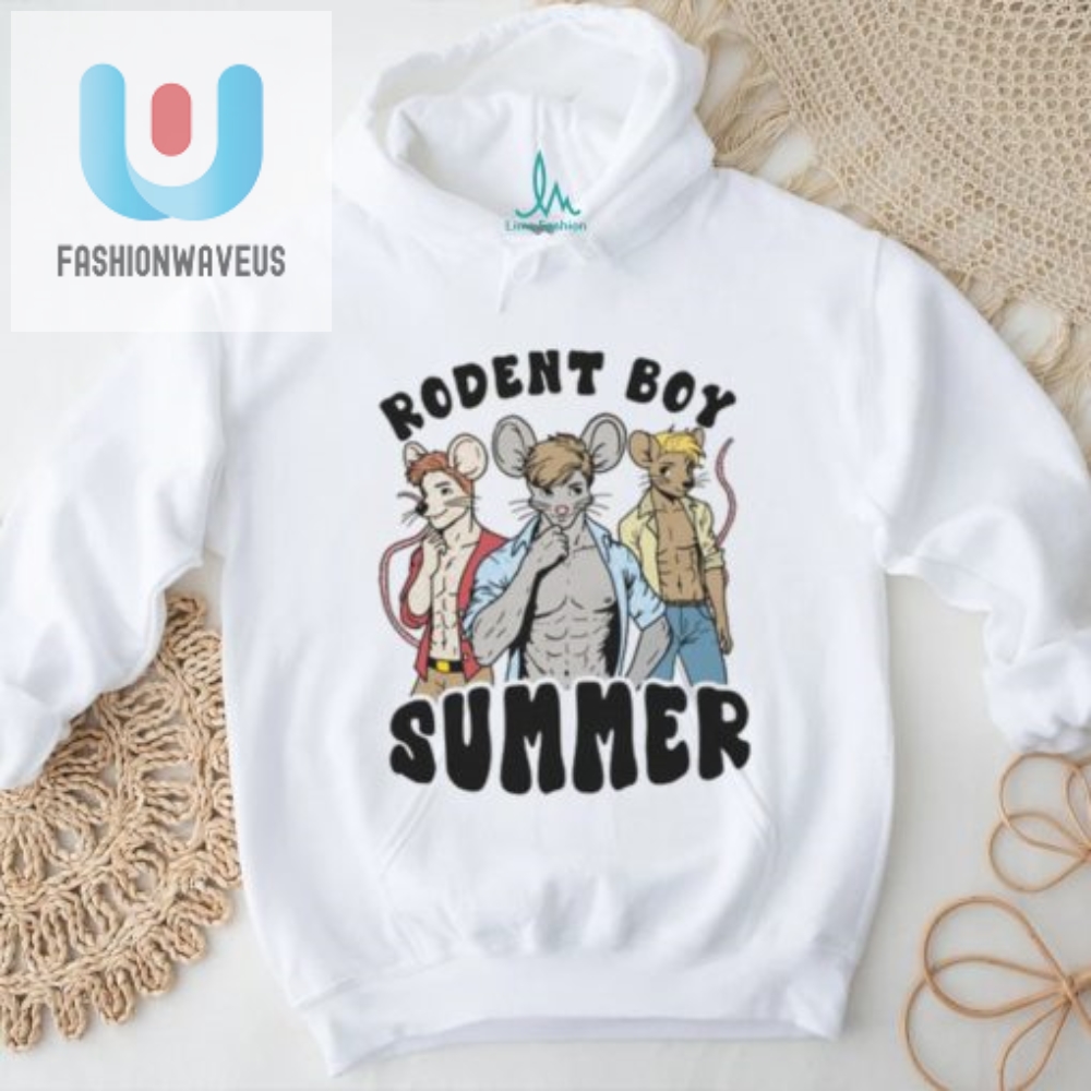 Hilarious Rodent Boy Summer Shirt  Unique  Fun
