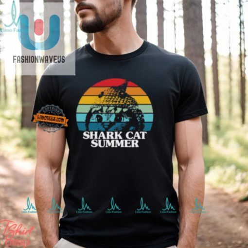 Funny Shark Cat Pride Shirt Purrfect Summer Attire fashionwaveus 1