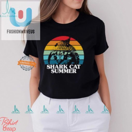 Funny Shark Cat Pride Shirt Purrfect Summer Attire fashionwaveus 1 3