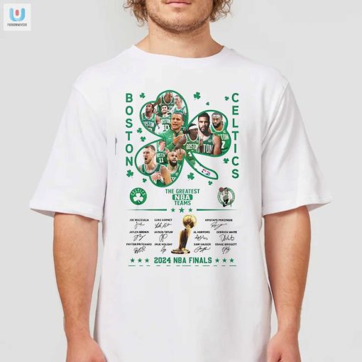 Celtics 2024 Champs Tee Dunking On History With Humor fashionwaveus 1