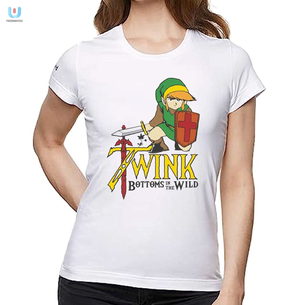 Wildly Fun Twink Bottoms Tee  Stand Out With Laughter
