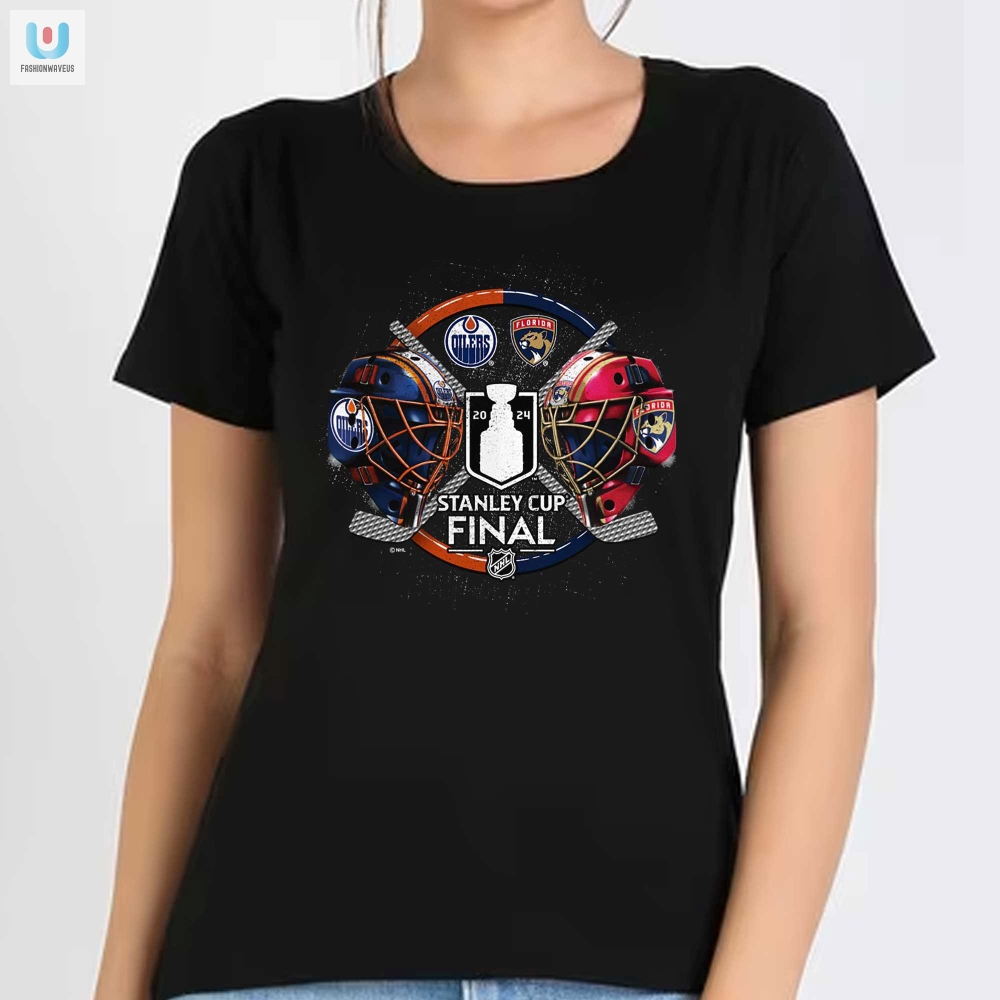 Epic Stanley Cup Oilers Vs Panthers 2024 Faceoff Tee
