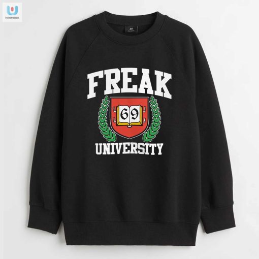 Get Schooled In Style Freak University Crewneck Sweatshirt fashionwaveus 1 3