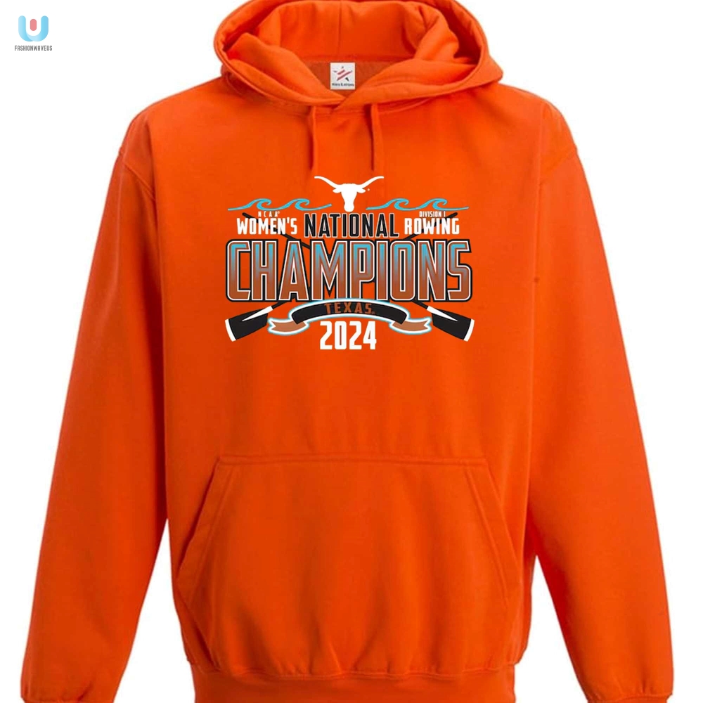 Row Like A Champ Texas Longhorns 24 Womens Rowing Tee