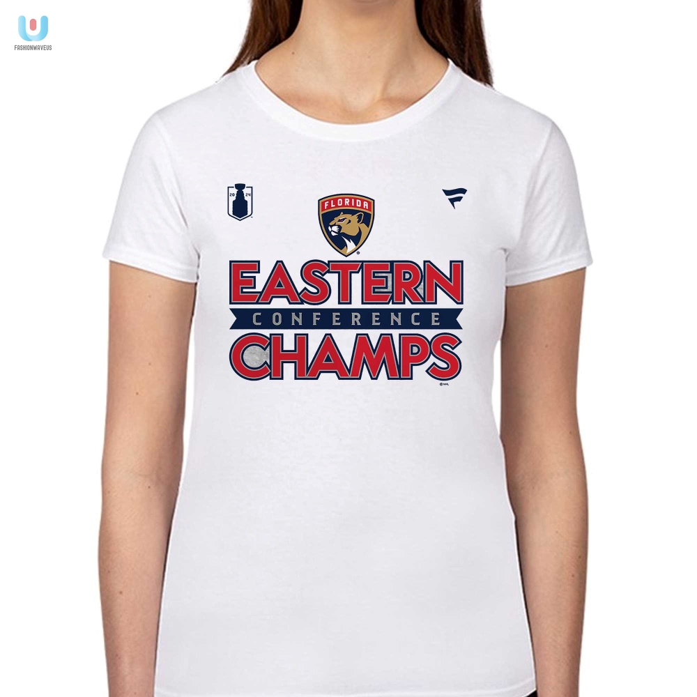 Cheer In Style Fla Panthers 2024 Champs Tee  Game On
