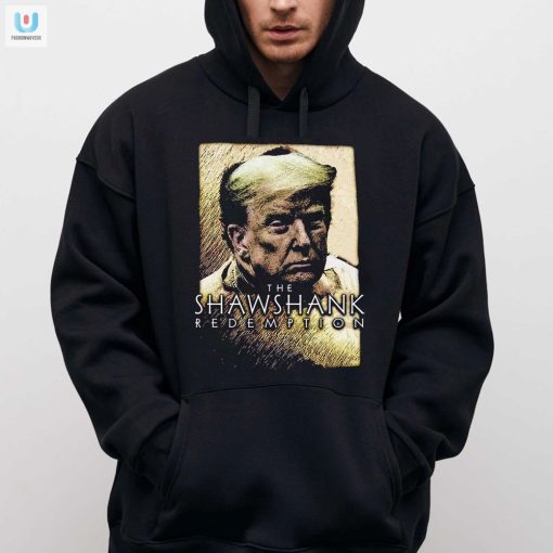 Funny Trump Shawshank Tshirt Unique Movie Mashup Tee fashionwaveus 1 2