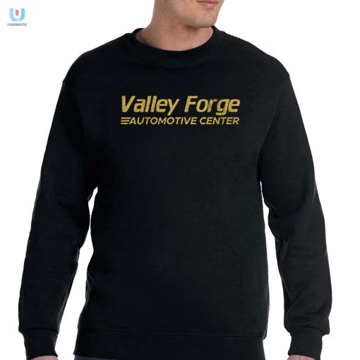 Rev Up Laughs With Our Quirky Valley Forge Auto Shirt fashionwaveus 1 3