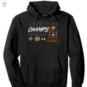 Notre Dame 2024 Lacrosse Champs Tee Trophy Wear No Sweat fashionwaveus 1 2