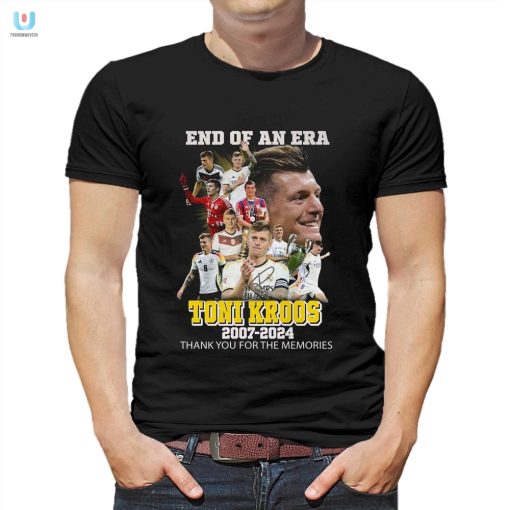 Farewell Kroos Tee Relive Memories With A Grin fashionwaveus 1