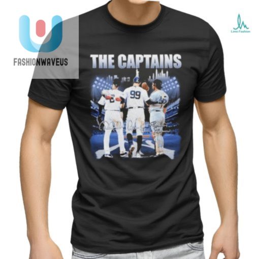 Yankees Captain Trio Shirt Judge Jeter Munson Sign Smile fashionwaveus 1 2