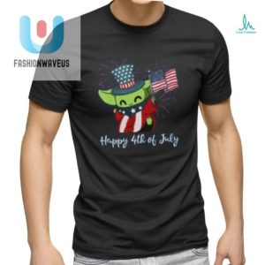 Funny Baby Yoda 4Th Of July Shirt Unique Adorable fashionwaveus 1 2