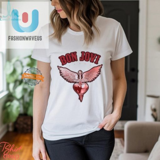 Rock In Style With Bon Jovis Forever Red Hd Tee fashionwaveus 1 2