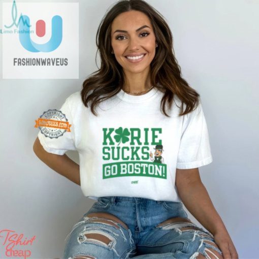 Funny Kyrie Sucks Go Boston Tshirt For Basketball Fans fashionwaveus 1