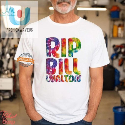 Get Groovy With Rip Bill Walton Tie Dye Shirt Limited Edition fashionwaveus 1 1