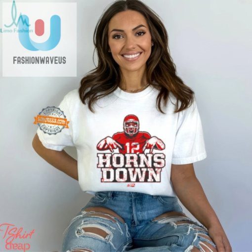 Horns Down Hilarious Tshirt For Texas Tech Fans fashionwaveus 1