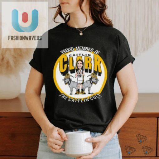 Proud Member Caitlin Clark Cult Tshirt Funny Unique fashionwaveus 1