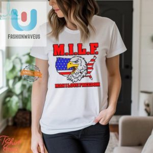 Funny Milf Eagle Man Tshirt Unique Freedom Lover Tee fashionwaveus 1 2