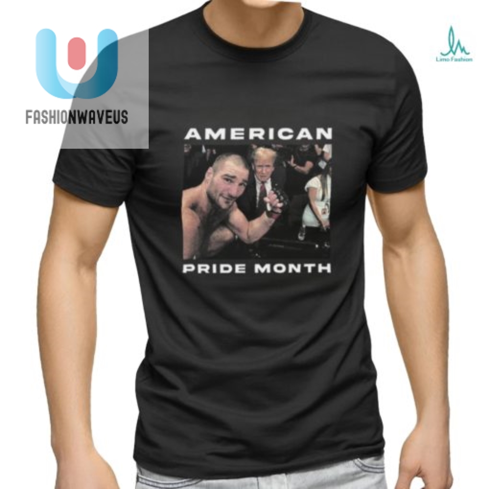 Funny  Unique American Pride Month Shirt  Stand Out Loud