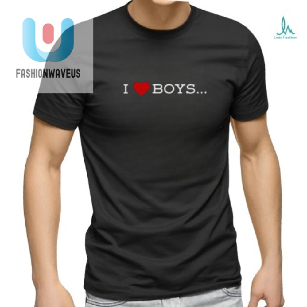Funny I Love Boy With Other Boys Tee  Unique Pride Top