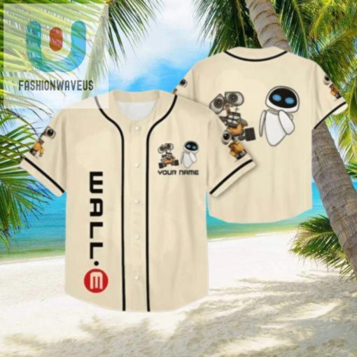 Score In Style Quirky Wall E Eve Custom Jersey fashionwaveus 1