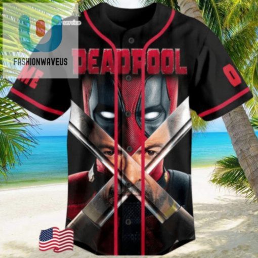 Deadpool Wolverine Custom Jersey Lets Fn Go fashionwaveus 1