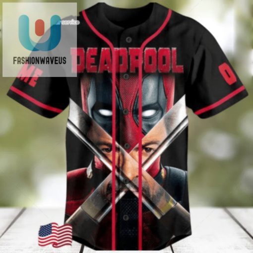 Deadpool Wolverine Custom Jersey Lets Fn Go fashionwaveus 1 1