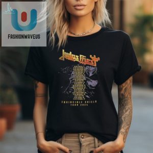 Rock Armor Judas Priest 2024 Tour Shirts Invincible Style fashionwaveus 1 2