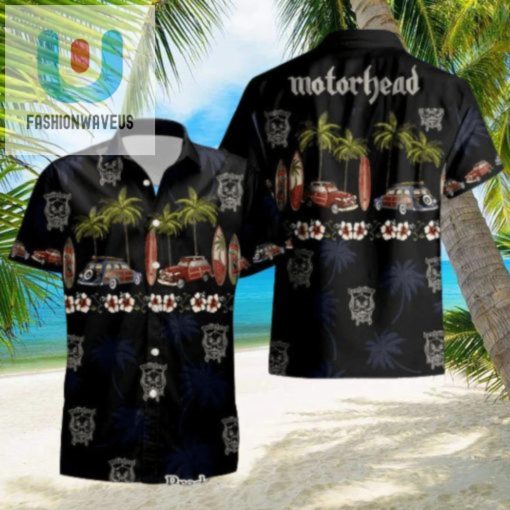 Rock Out At The Beach Motorhead Pattern Shirt Fun fashionwaveus 1