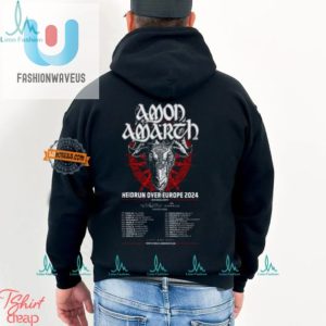 Rock Viking Style Amon Amarth 2024 Europe Tour Tee fashionwaveus 1 2