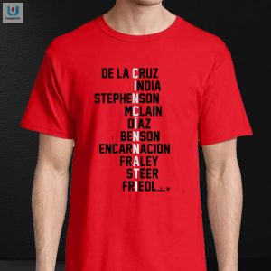 De La Cruz 2024 Shirt Cincinnati Style Get Yours Now fashionwaveus 1 3