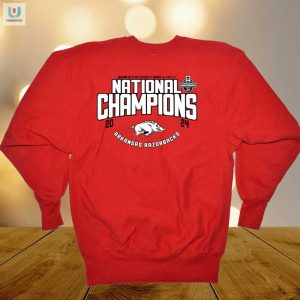 Razorbacks 2024 Champs Tee Unbeatable Style Speed fashionwaveus 1 1