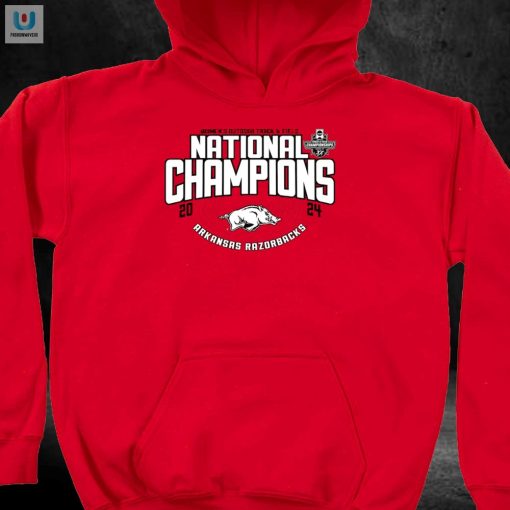 Razorbacks 2024 Champs Tee Unbeatable Style Speed fashionwaveus 1 2