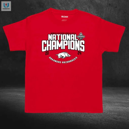 Razorbacks 2024 Champs Tee Unbeatable Style Speed fashionwaveus 1 3