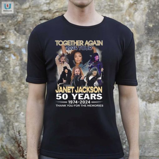 Epic Janet Jackson 2024 Tour Tee 50 Years Of Fun Memories fashionwaveus 1